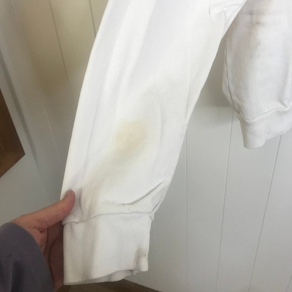 Talentless White Hoodie "Please Wash Your Hands" Sweatshirt SZ XL - Picture 7 of 10